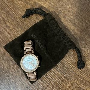 Michael Kohrs Parker Rose Gold-Tone Watch